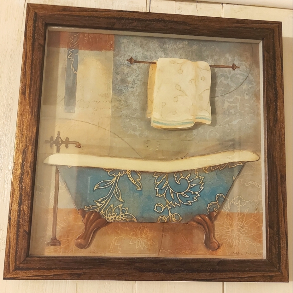 Retro Bathroom Claw Foot Tub Picture
